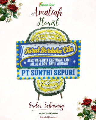 Papan Bunga Duka di Tanjung Manis