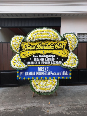 Papan Bunga Duka di Tanjung Manis