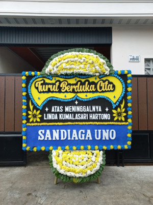 Papan Bunga Duka di Tanjung Manis